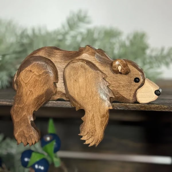 Carved Wooden Decor