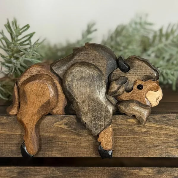 Carved Wooden Decor