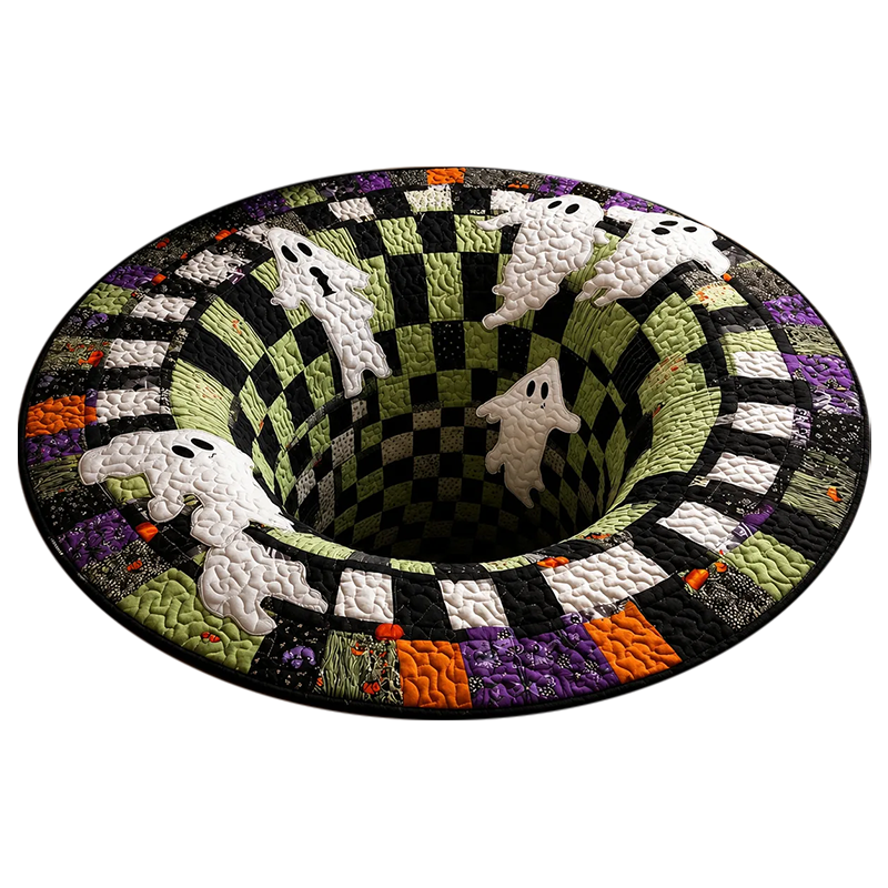 Glosrity™ 3D Vortex Halloween Rug