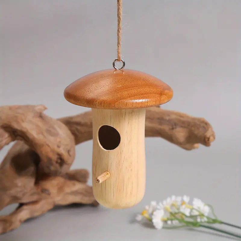 Glosrity Vendor Mushroom Hummingbird House